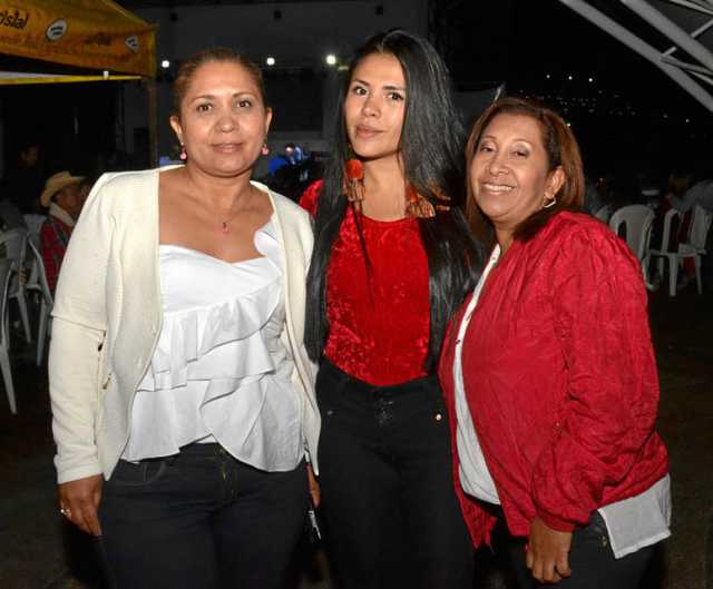 Carmen Cecilia Gómez Bonilla, Paula Andrea Cardona Orejuela y Viviana Cañas Ortiz.