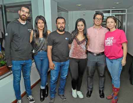 Sergio Gutiérrez Giraldo, Juanita Alarcón Avendaño, Daniel Herrera Londoño, María Alejandra Alarcón Avendaño, John Alejandro Ari