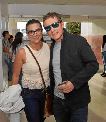 Juliana Escobar Díaz y Óscar Valencia.