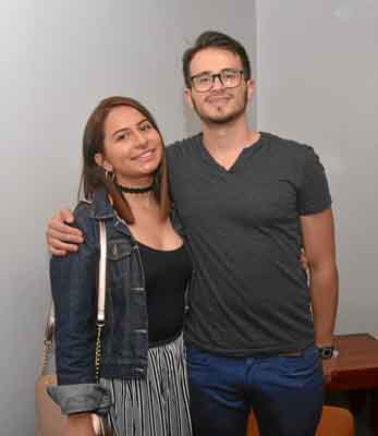 Valentina Herrera Cardona y Juan Pablo Aguirre Echeverry.