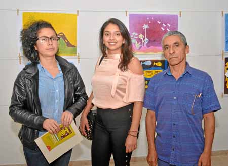 Carolina Rojas Hernández, Camila López Arcila y Ulises Giraldo Marín.