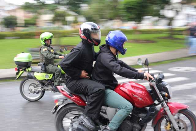 Simulación del robo en La Estrella.