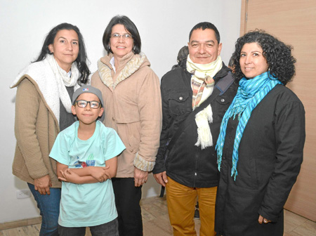 Sandra Milena Taborda Henao, Lorena Taborda Henao, Nelson Londoño Sepúlveda, Martha Cecilia Vásquez Franco y Santiago Molina Tab