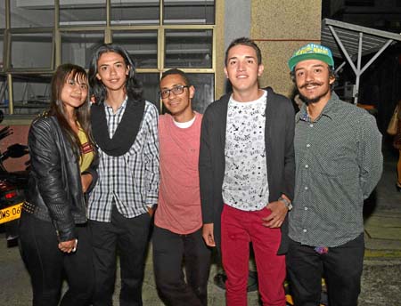 María José Gómez Vargas, Juan Camilo Dávila Sánchez, Gustavo Adolfo Arias Giraldo, Andrés David Arias Ospina y Juan Sebastián Ló