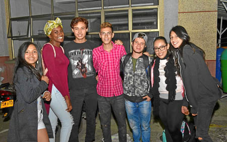 Juana Valentina Arcila, Yelitza Blanco Hernández, Carlos Javier Díaz Pineda, Manuel Alejandro Chalarca Toro y David Gómez Martín