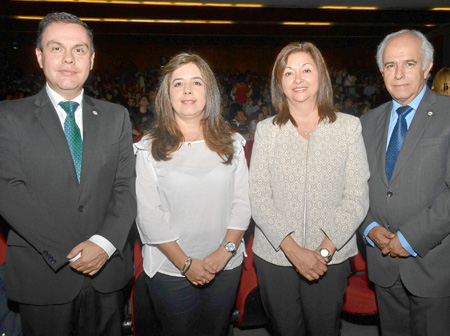 Juan Manuel Castaño Molano, Ana María López Gil, Martha Cecilia Franco García y Germán Albeiro Castaño Duque.