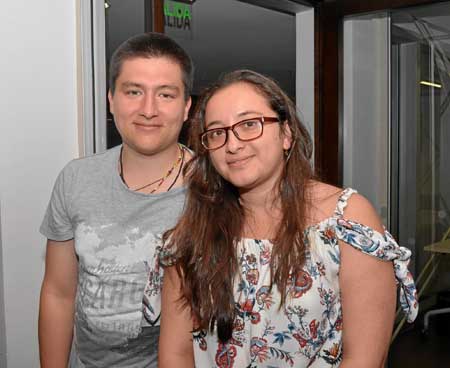 Juan Camilo Sacanambuy Correa y María Fernanda Durán Arcila.