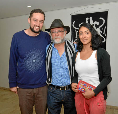 David Carmona Patiño, Leonardo Arias Escobar y Viviana Hoyos Gómez.