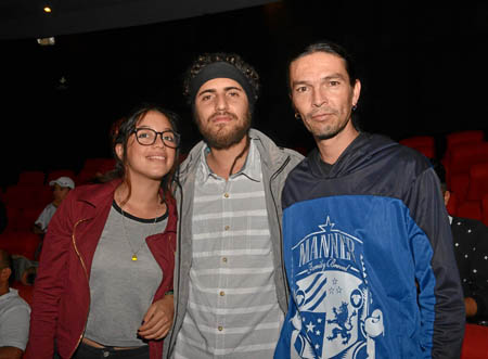 Karol Leguizamón Chaparro, Juan Felipe López Gómez y Javer Ney Aguirre Ramírez.