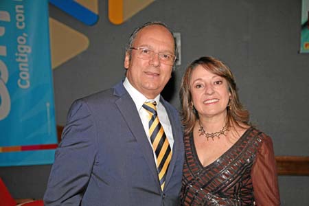 Augusto Javier Londoño López y Natalia Marulanda Mejía. 
