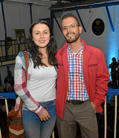 Madeleyn Hernández y Alejandro Vargas Arenas.