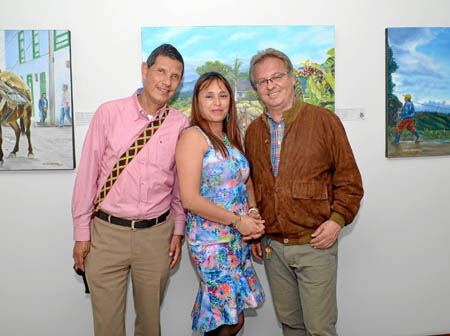 Humberto Salazar, Alba Luz Gómez Núñez y Pedro Felipe Hoyos Körbel.