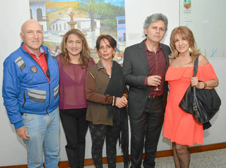 Germán Estrada Álvarez, María Nelly Rivero Mazzo, Esther Lucía Villegas Montoya, Jaime Díaz Ortiz y Carmenza Cano Bedoya.