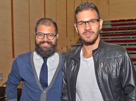 Érik Vallejo y Andrés Jiménez.