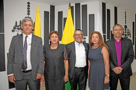 John Jairo Alzate, Libia Alzate Hernández, Luis Gonzalo López Pareja, Olga Marina Londoño Morales y Carlos Aníbal Loaiza. 