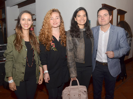 Mónica Londoño Arango, Valeria González Duque, Marcela Botero Nuñez y Miguel Trujillo Londoño. 