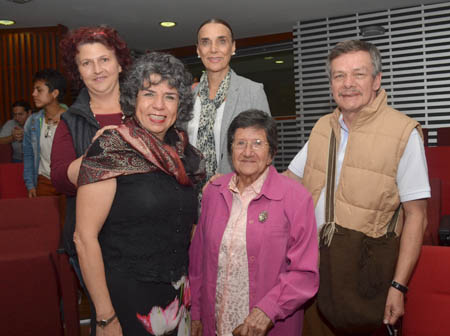 Juanita Echeverri Escobar, Olga Lucía Jaramillo Ocho, Gloria María Medina Jiménez, Dorian Hoyos Parra y José Ever Rodríguez Díaz