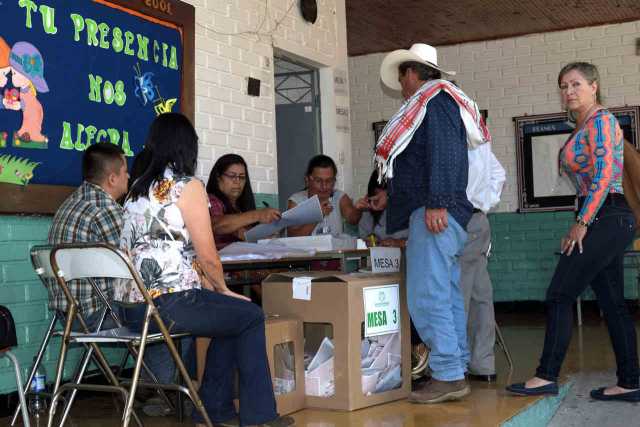 Elecciones en Salamina