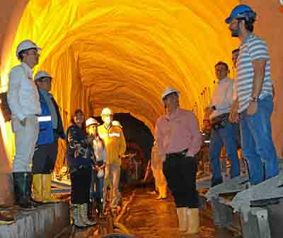 Túnel en 90% Foto | Cortesía | LA PATRIA Armenia. El ingeniero caldense y director del Instituto Nacional de Vías (Invías), Carl