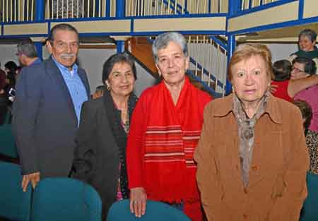 Rafael Salazar González, Mariela Gallego Castaño, Beatriz Palacio Vargas y Rosalba Gallego Castaño.