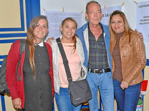 Julieta Dambrosio, Paola Martina Loaiza Quintero, Jaime Van den Enden y Rocío Castañeda Pineda.