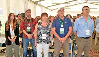 Mónica Londoño Arango, Raffaele Di Biasé, Sandra Cabrera Britos, Gonzalo Millacet y Horacio Matarasso.