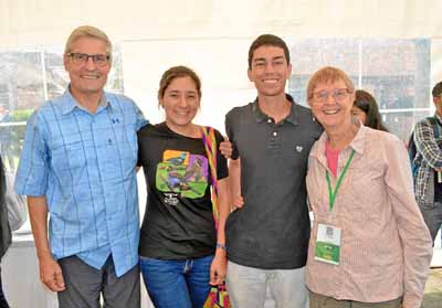 Michael Webter, Ximena Morales Quintero, Juan Antonio Ocampo Wilches y Paula Webster.