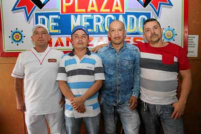 John Jairo Galvis Díaz, Nelson Ceballos Ceballos, Luis Humberto García y Juan Manuel Ramírez Gutiérrez.