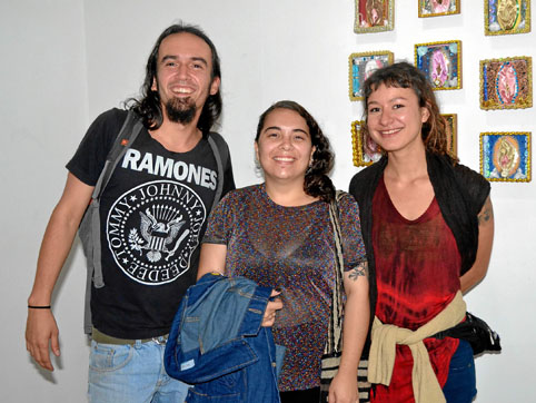 David Páez Toro, Daniela Vanegas Cortés y María Luna Vargas.