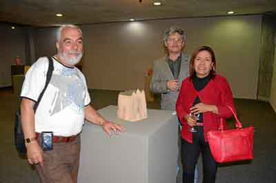 Benjamín Patiño Toro, Jaime Díaz Ortiz y María Teresa Díaz Zamora.