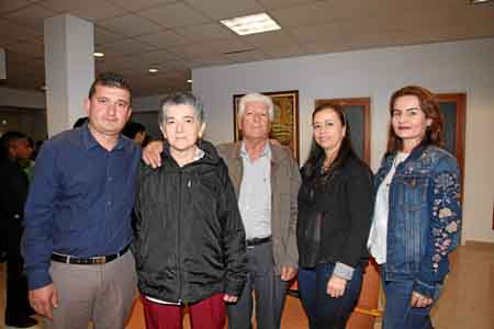 Nolberto Ramírez Duque, Flor de María Duque, Luis Ancízar Ramírez Duque, Luz Dary Grisales Serna, y Francia Elena Cardona. 