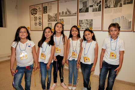 María Alejandra García, Milena Suárez Castro, Sara Rodríguez Campuzano, Juliana Osorio Castellanos, Salomé López García y Emilia