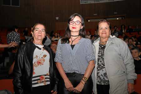 Teresa Bustamante Ortiz, Tatiana Marcela Gómez Bustamante y Rosa Amelia Quintero Mejía.