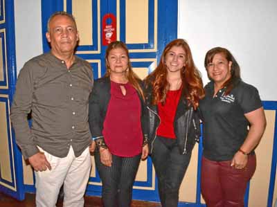 Jimmy Barretos Murcia, María Eugenia Potosí Gutiérrez, Alexandra Franco Muñoz y Martha Cárdenas Nieto.