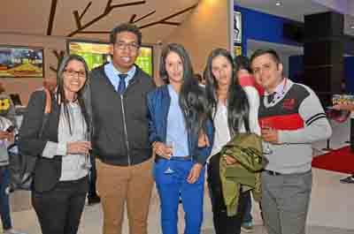 María Ximena García Urrea, Luis Filigrana Plaza, Lina Marcela Jiménez Ledesma, María Camila Jiménez Ledesma y Juan Pablo Marín N