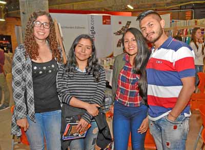 Luisa María Jaramillo Duque, Melitza Trejos Franco, Leidy Hurtado Anzola y Diego Alejandro Agudelo Giraldo.