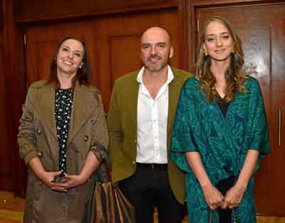 Pamela Jaramillo Lombana, Alejandro Trujillo Posada y Catalina Botero Londoño.