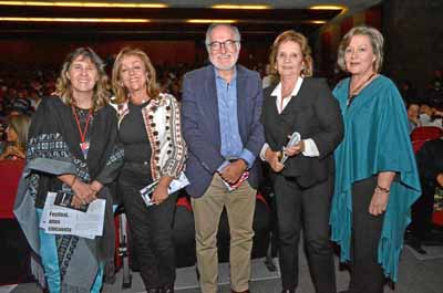 Chía Patiño, Ana María Jaramillo Hurtado, Guido Echeverri Piedrahíta, Elvira Escobar de Restrepo y Luz María Calderón Uribe.