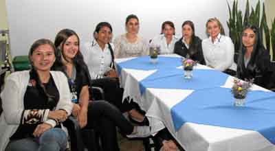 Isabela Loaiza Galeano, Jennifer Loaiza Gómez, María Fernanda Ortiz Ávila, Daniela Osorio Restrepo, Janeth Orozco Naranjo, Diana