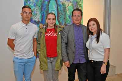 Daniel Cruz Restrepo, Ana María Fayad Alzate, Carlos Andrés López Duque y Johanna Arias Román.