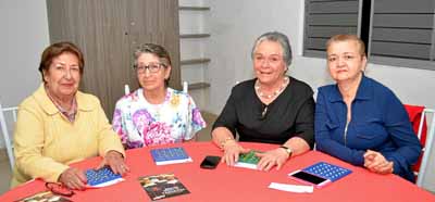 Ana Gabriela Arango Rivera, Amparo Vásquez García, Martha Lucía Giraldo de Giraldo y Liliana Mejía Orozco.