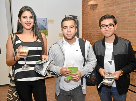 Sofía Perdomo Martínez, Juan Esteban Ocampo Rivera y Santiago Camacho Cardona.