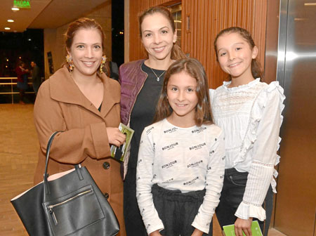 Andrea Marulanda Montes, Mónica Ochoa Montes, Salomé Anzola Ochoa y Bárbara Anzola Ochoa.