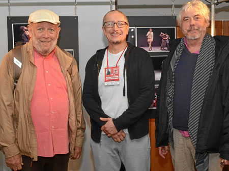 Freddy Ginebra Giudicelli, de República Dominicana; Fabio Rubiano Orjuela, de Colombia, y Jean Lue Preudst, de Francia.