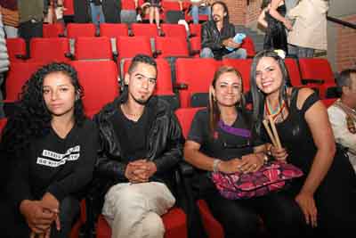 Laura Valencia Noreña, Ricardo Andrés Enciso, Ana Milena Castro y Jeniffer Tatiana López.