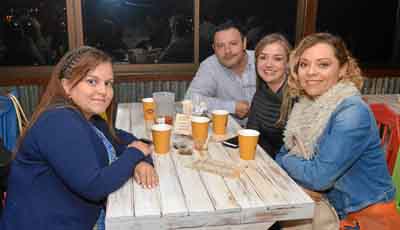Carolina Giraldo Buitrago, Paulo Felipe Osorio Pinillos, Vicky Arango Giraldo y Carolina Escobar Gallego.