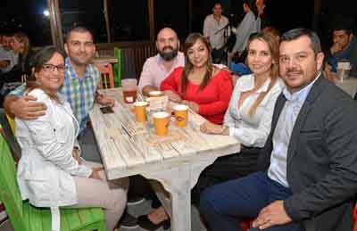 Leidy Sabogal Suárez, César Jiménez Giraldo, Juan David Duque Pedraza, Mónica Mejía Quintero, Herman Quintero Gutiérrez y Natali