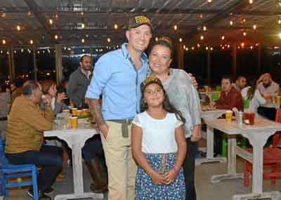 Fotos | José Fernando Tangarife | LA PATRIA Carlos David Osorio Restrepo, Natalia Durán Velásquez y Salomé Osorio Durán.