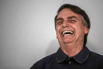 Jair Bolsonaro, candidato a la presidencial por el Partido Social Liberal