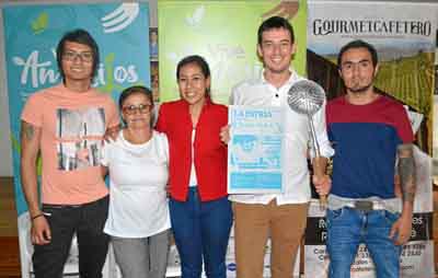 Juan Manuel Solano Buitrago, Fabiola Benjumea Muñoz, Catherine Franco Marmolejo, Alexandre Burgy y Gustavo Andrés López Benjumea